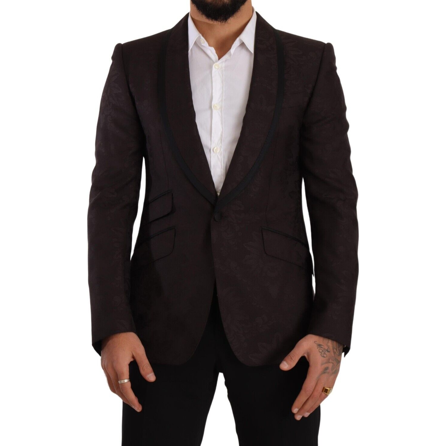 Dolce & Gabbana Sicilian Elegance Single-Breasted Blazer Dolce & Gabbana Black