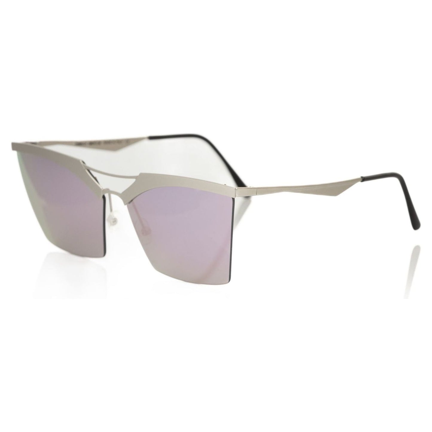 Frankie Morello Silver Metallic Women's Sunglass Frankie Morello