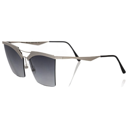 Frankie Morello Silver Metallic Women's Sunglass Frankie Morello