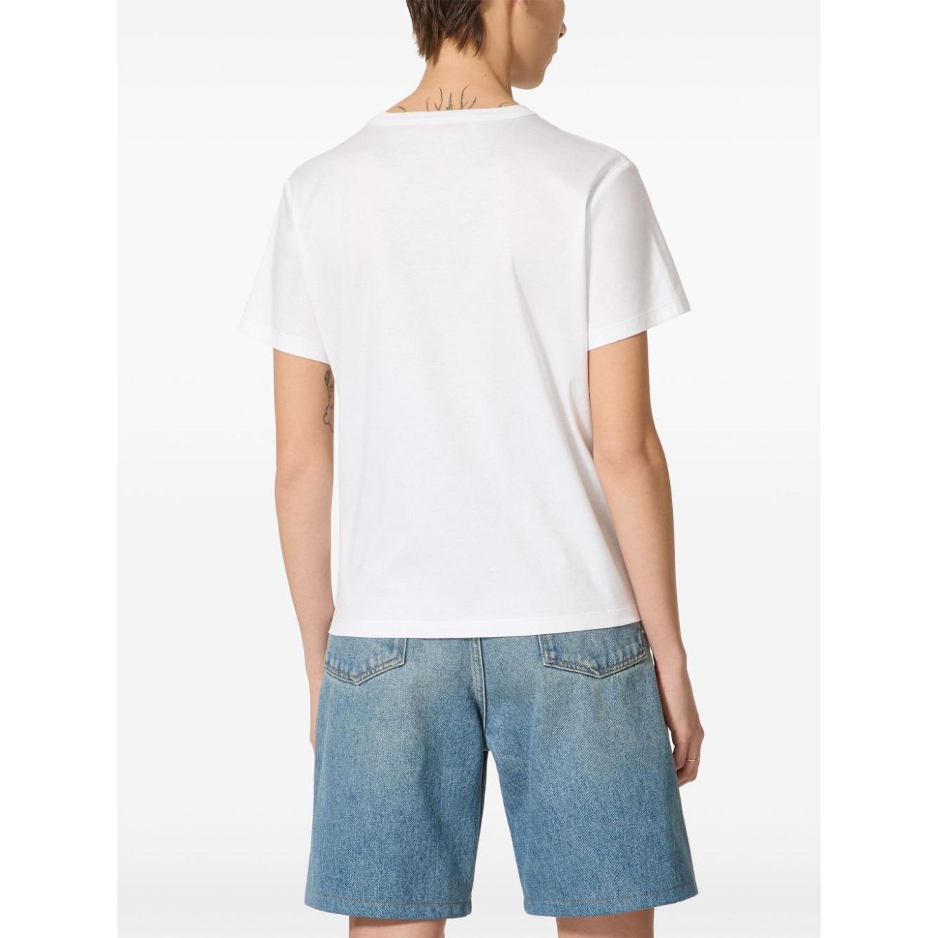 Valentino T-shirts and Polos White Topwear Valentino