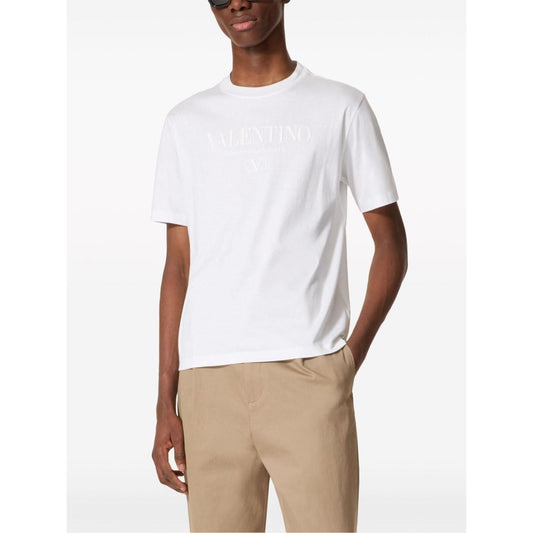 Valentino T-shirts and Polos White Topwear Valentino