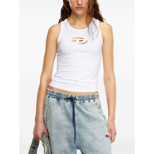 Diesel Top White Topwear Diesel