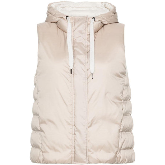 Brunello Cucinelli Jackets Beige Vests Brunello Cucinelli