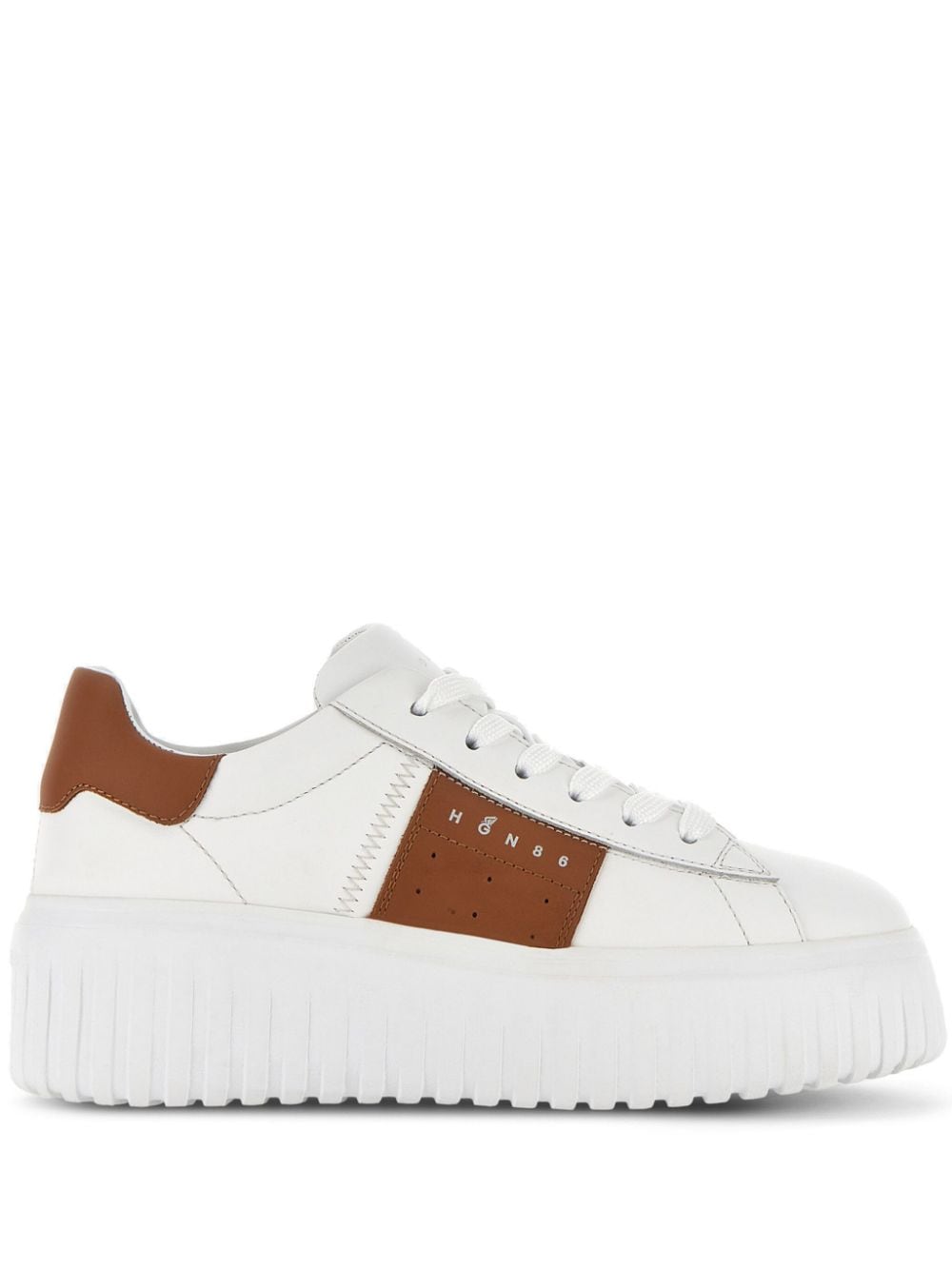 HOGAN PRE Sneakers Leather Brown