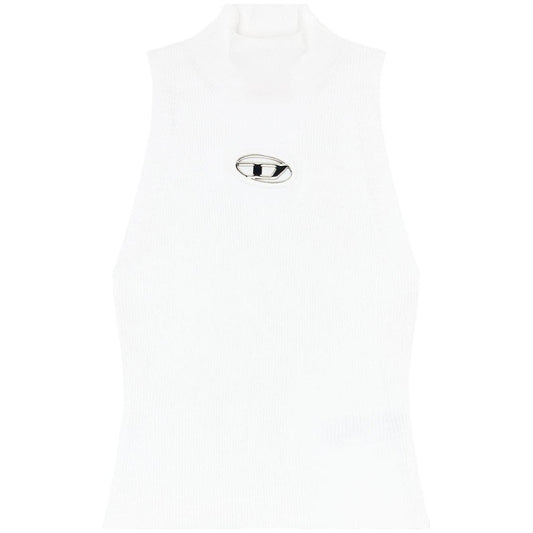 Diesel Top White Topwear Diesel