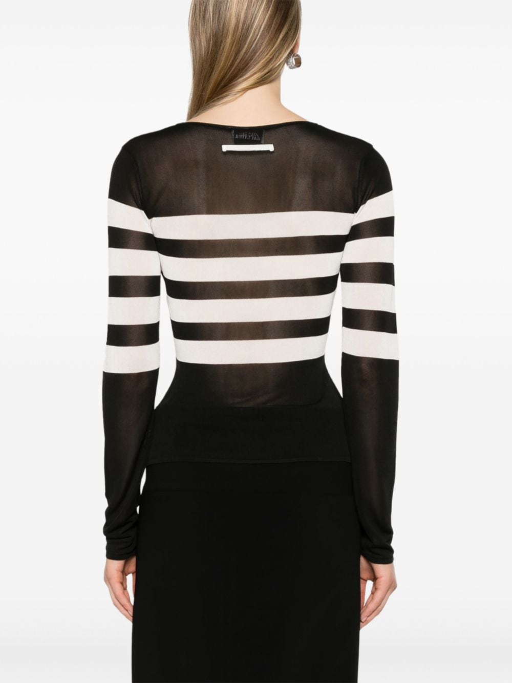 JEAN PAUL GAULTIER Top Black Topwear Jean Paul Gaultier