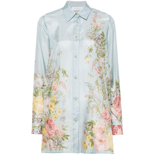 Zimmermann Shirts Clear Blue Shirts Zimmermann