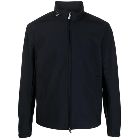 Emporio Armani Coats Blue Jackets Emporio Armani