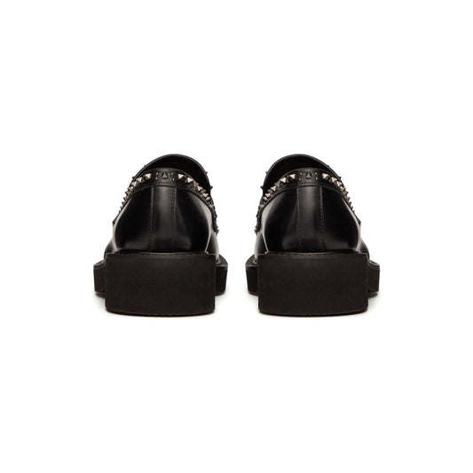 Valentino Garavani Loafers men shoes Black Moccasins Valentino Garavani