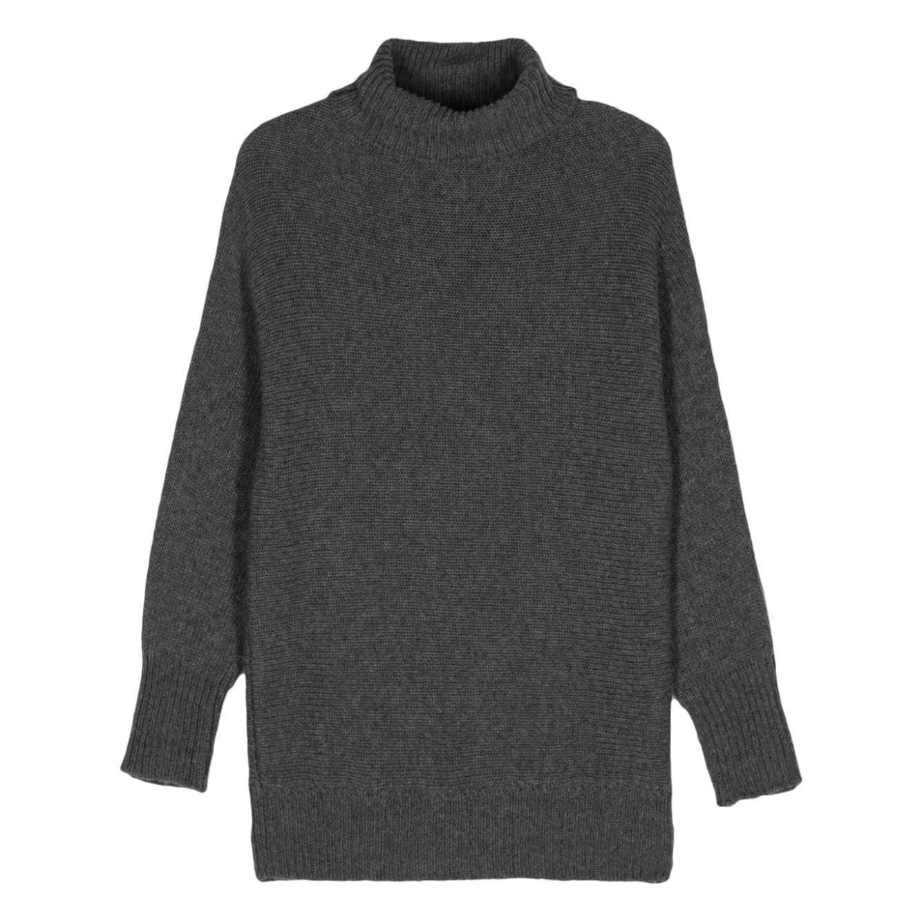 Alysi Sweaters Grey Topwear Alysi