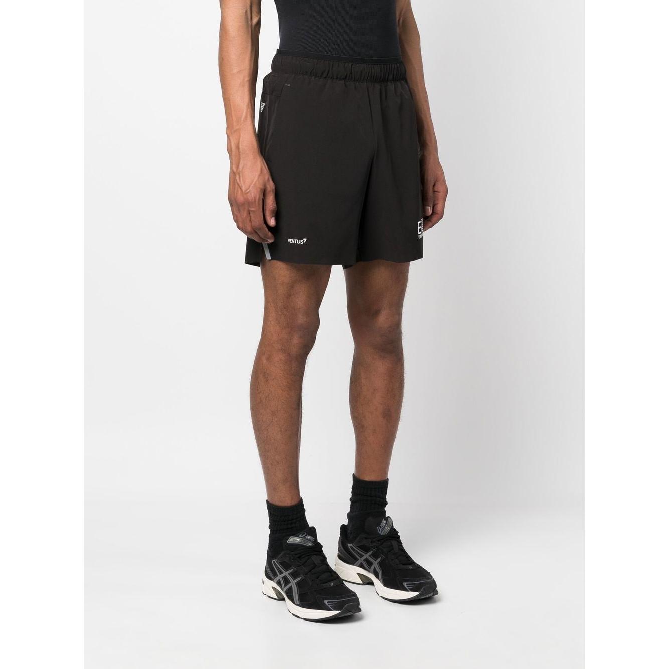 EA7 Shorts Black Short trousers EA7