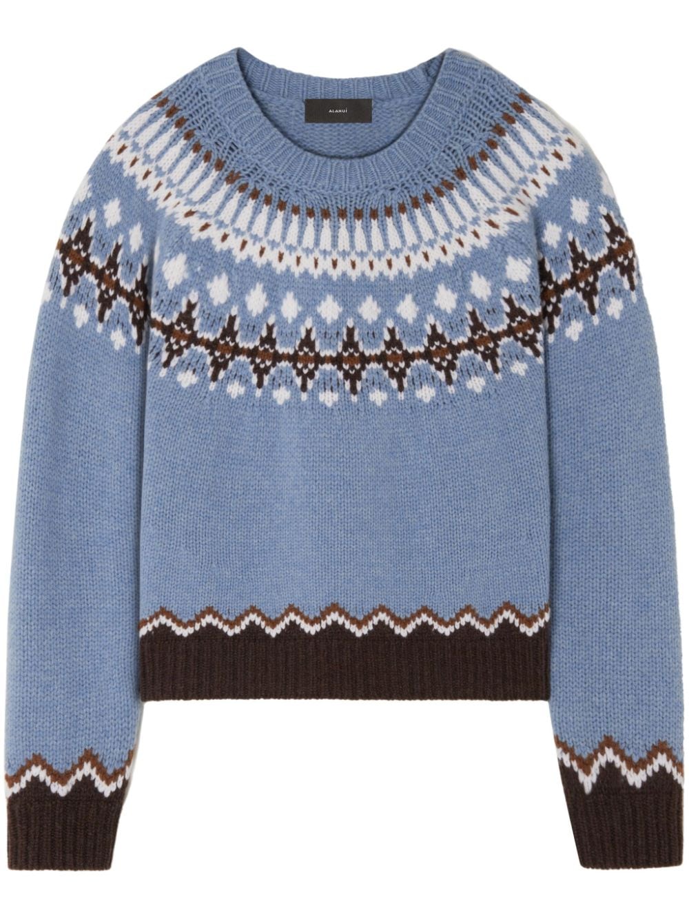 Alanui Sweaters Clear Blue Topwear Alanui