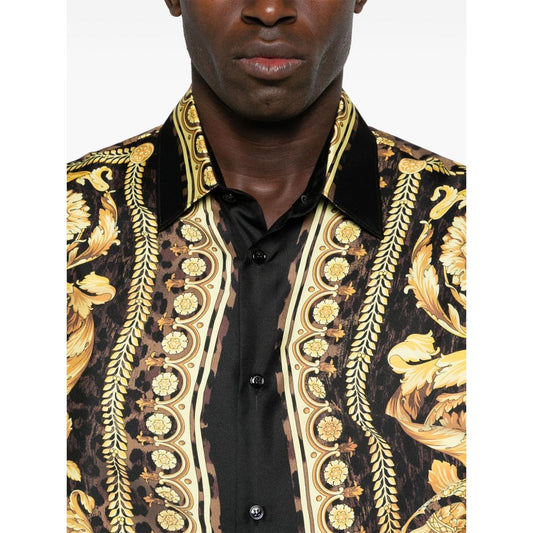 Versace Shirts Golden Shirts Versace