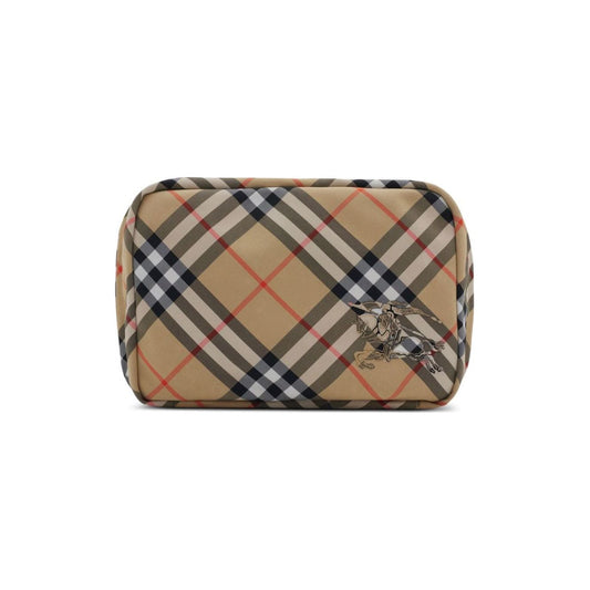 Burberry Wallets Beige Small Leather Goods Burberry Dim Gray