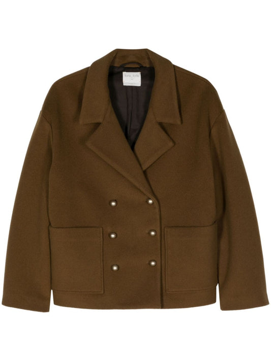 Forte Forte Coats Brown Jackets Forte Forte