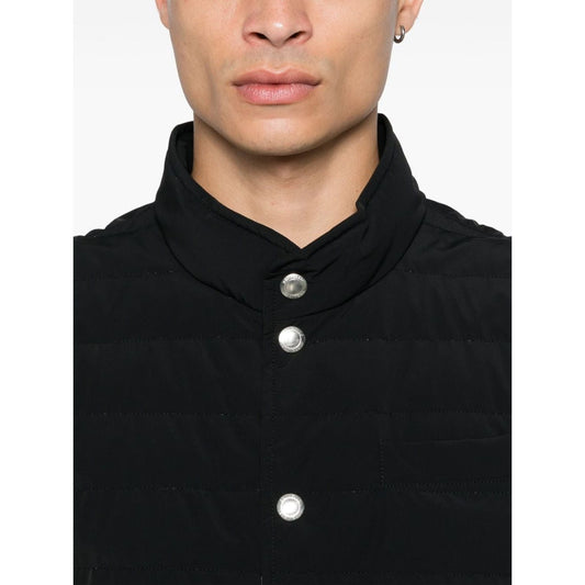 Brunello Cucinelli Jackets Black Vests Brunello Cucinelli