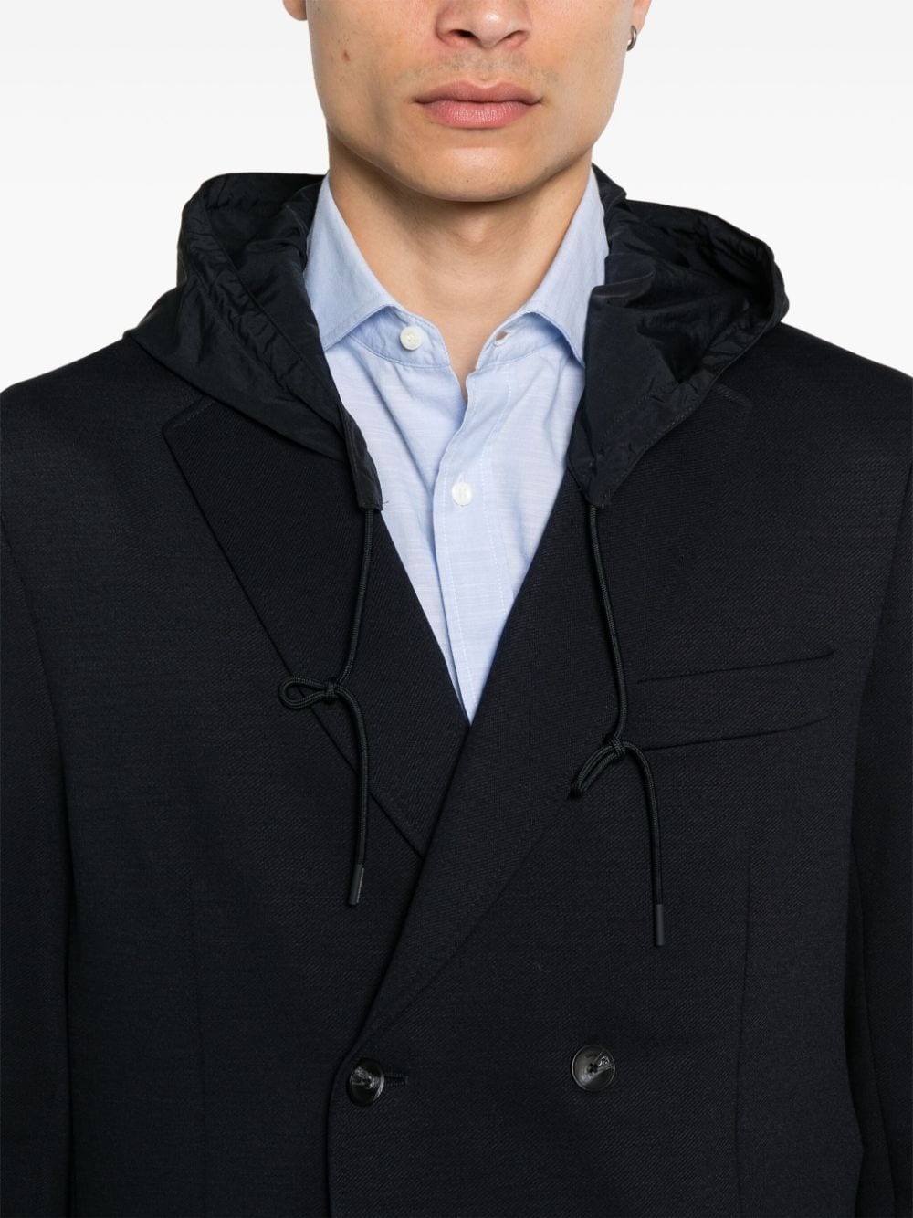 Emporio Armani Jackets Blue Jackets Emporio Armani