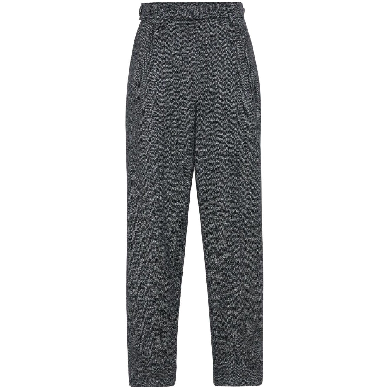 Brunello Cucinelli Trousers Grey Trousers Brunello Cucinelli