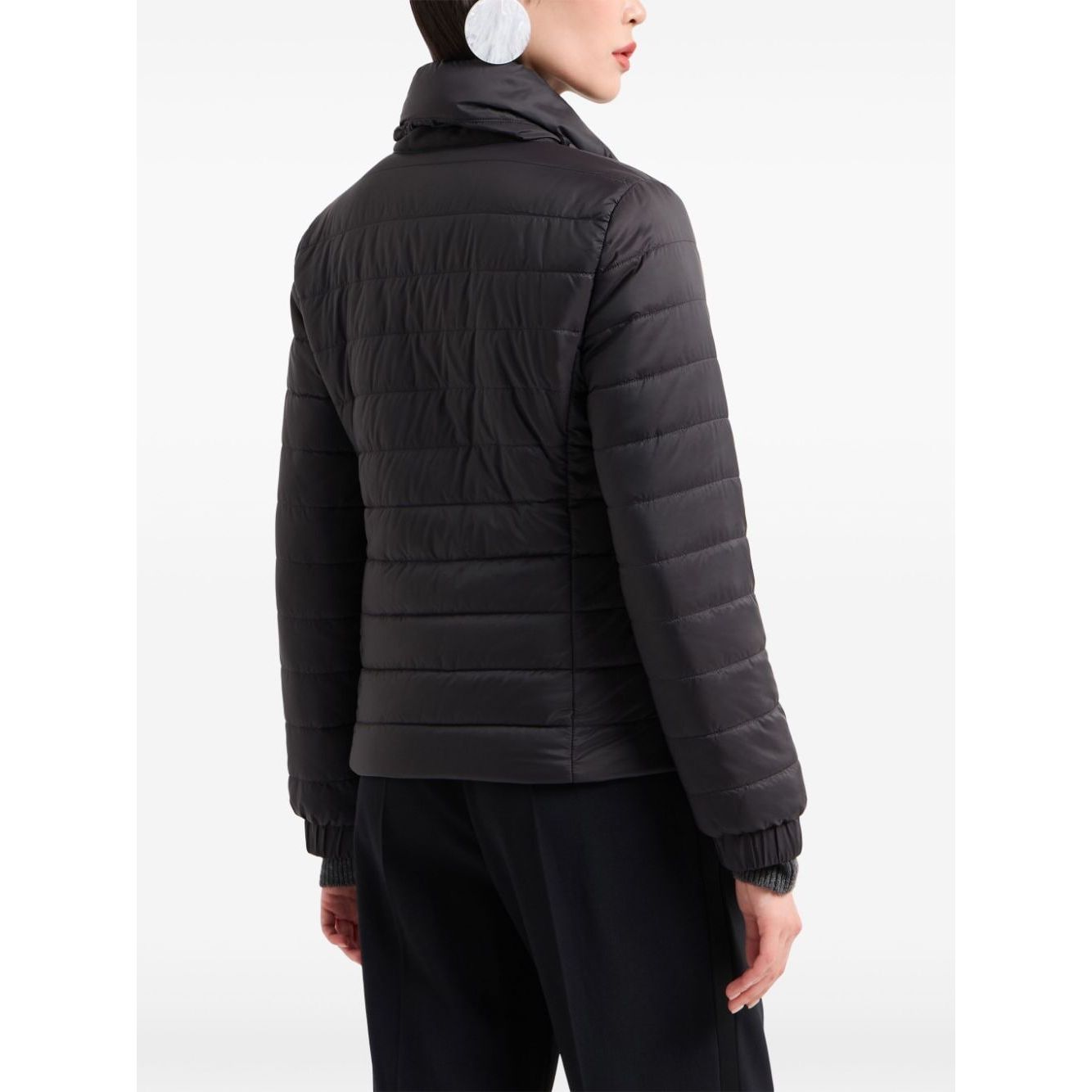 Emporio Armani Coats Black Jackets Emporio Armani