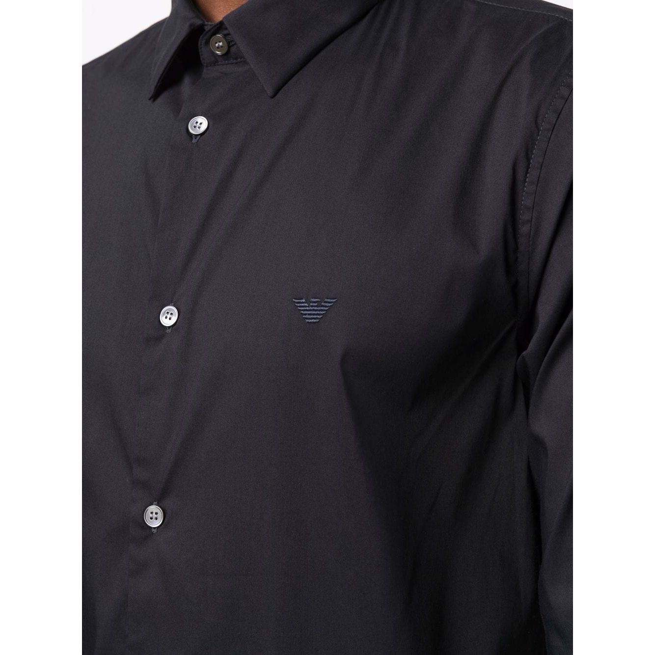 Emporio Armani Emporio Armani Shirts Blue Shirts Emporio Armani