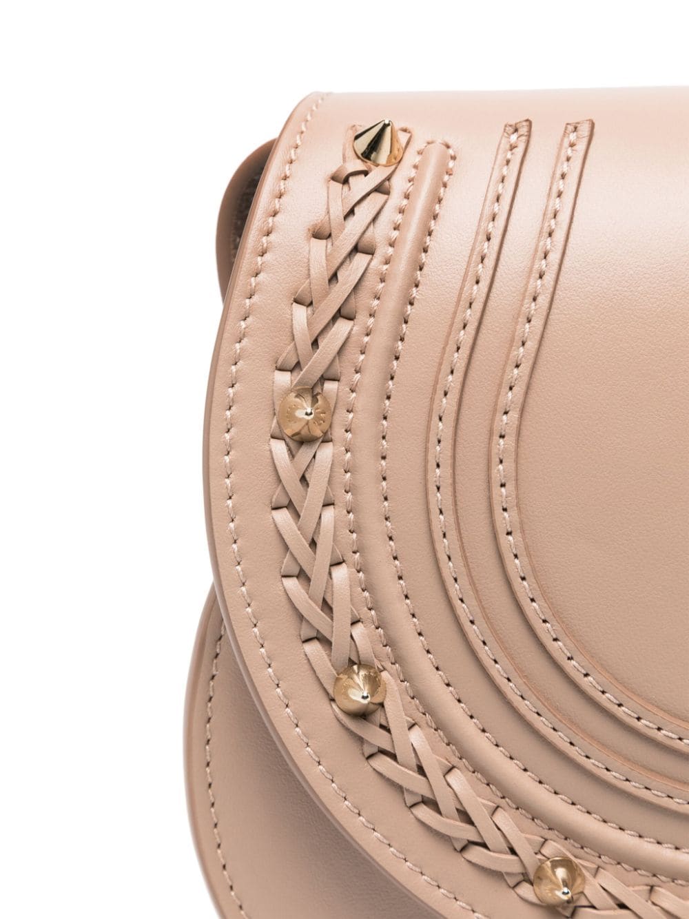 Chloè Marcie Saddle Crossbody Bag Powder Shoulder Chloè