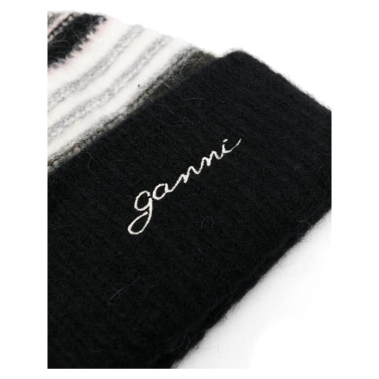 GANNI Hats Black Scarves Hats & Gloves Ganni