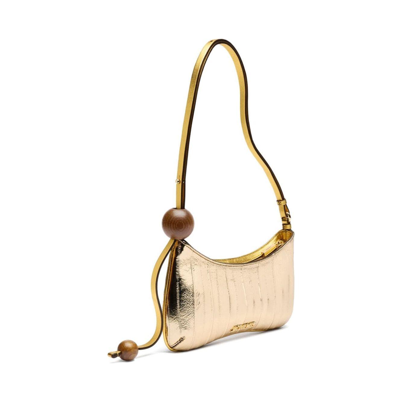 JACQUEMUS The Bisou Perle gold Bag Shoulder JACQUEMUS