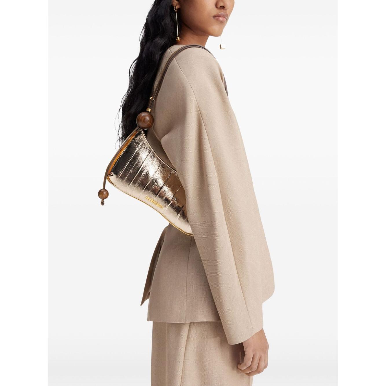 JACQUEMUS The Bisou Perle gold Bag Shoulder JACQUEMUS