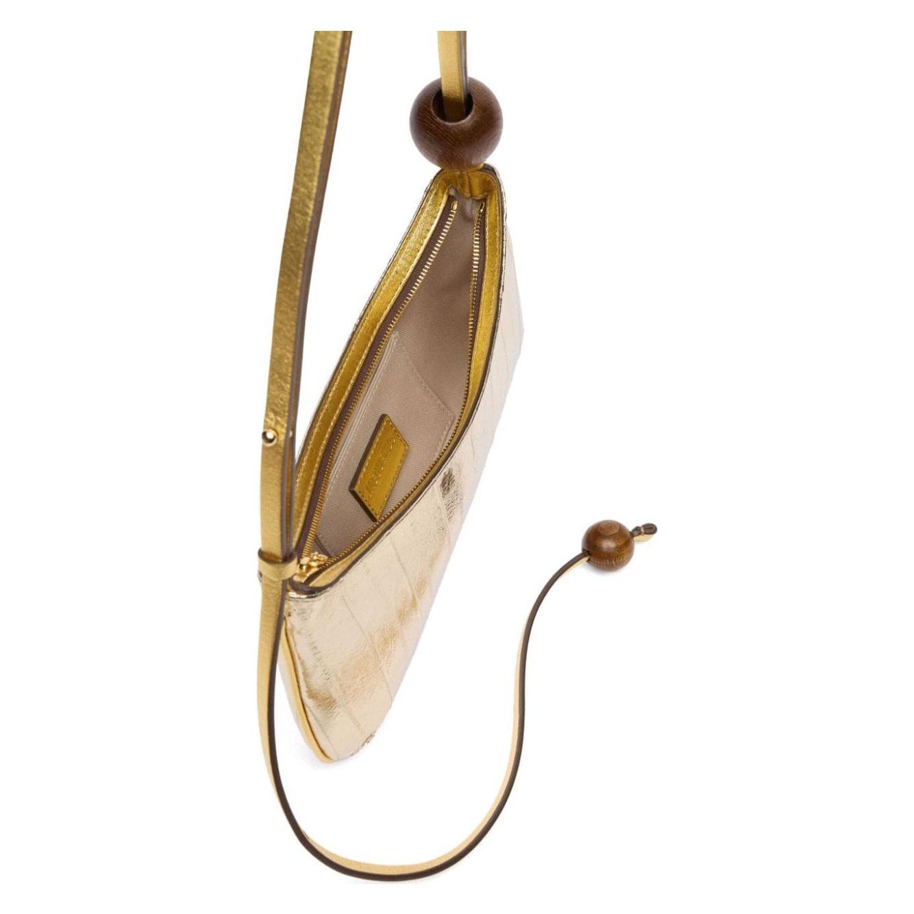 JACQUEMUS The Bisou Perle gold Bag Shoulder JACQUEMUS