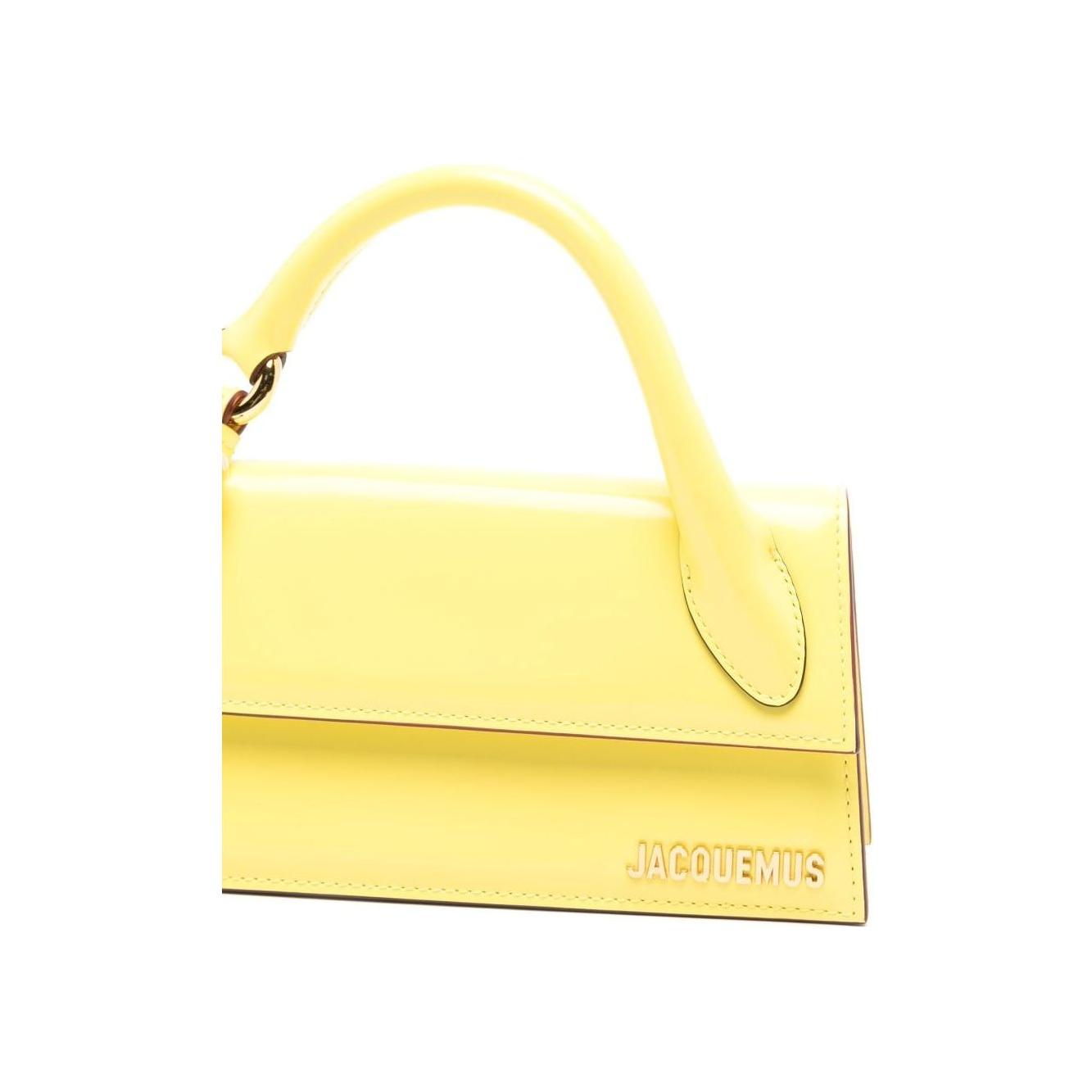 JACQUEMUS The Long Chiquito WithBuckle Bag Yellow Handbag JACQUEMUS