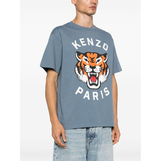 Kenzo T-shirts and Polos Clear Blue Topwear Kenzo