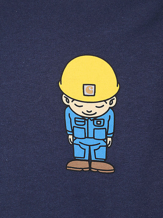 CARHARTT WIP MAIN T-shirts and Polos Blue Topwear Carhartt Wip Main