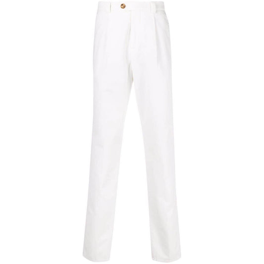 Brunello Cucinelli Trousers White Trousers Brunello Cucinelli