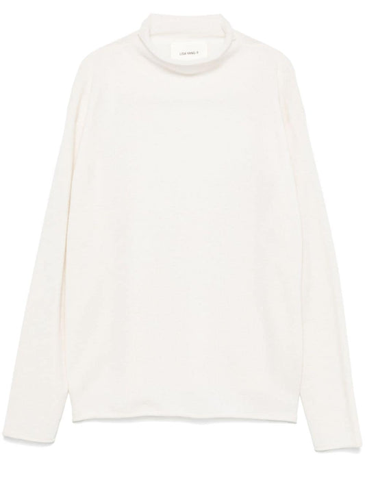 LISA YANG Sweaters Beige Topwear Lisa Yang