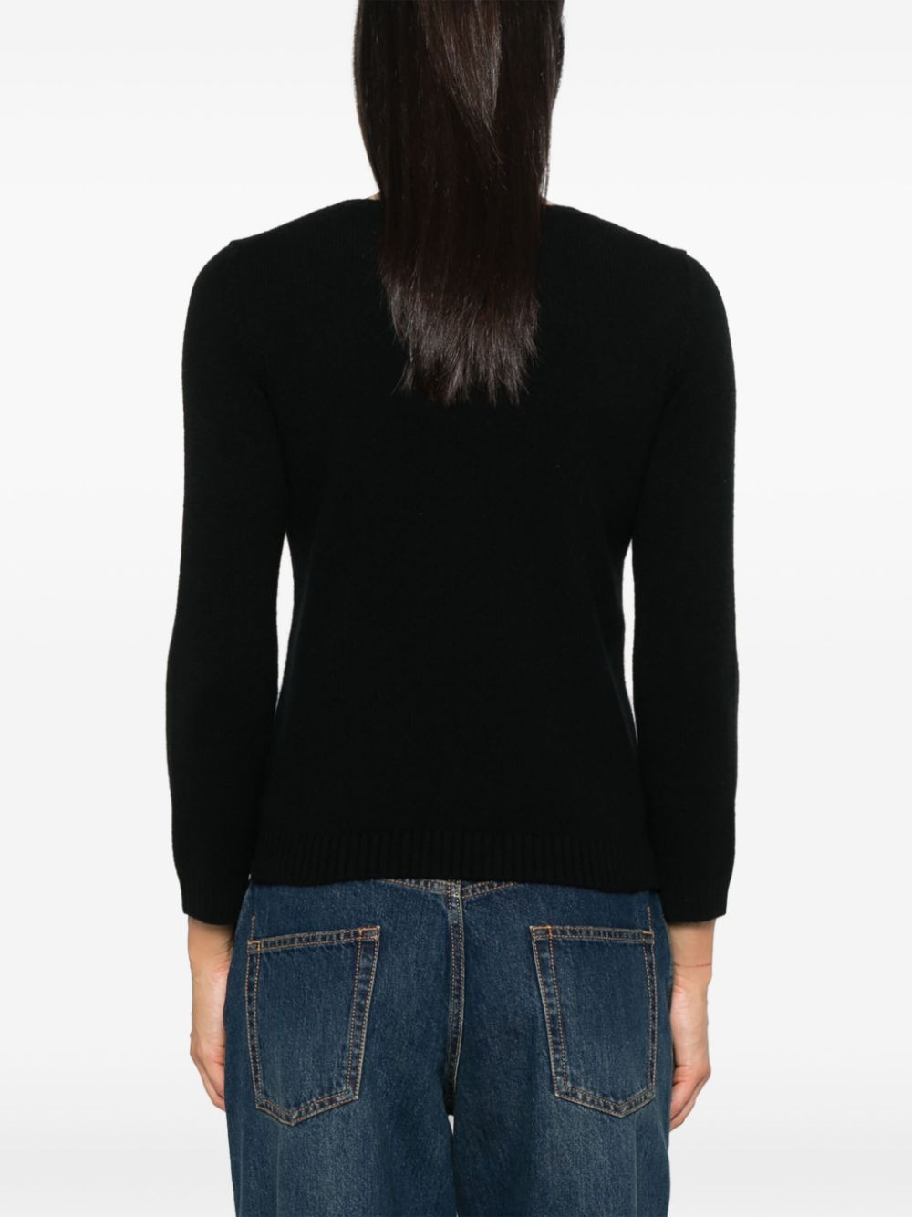 BEYOU Sweaters Black Topwear Beyou