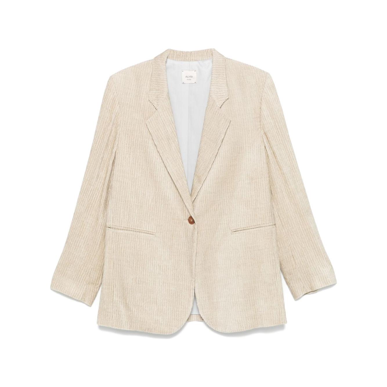 Alysi Jackets Beige Jackets Alysi