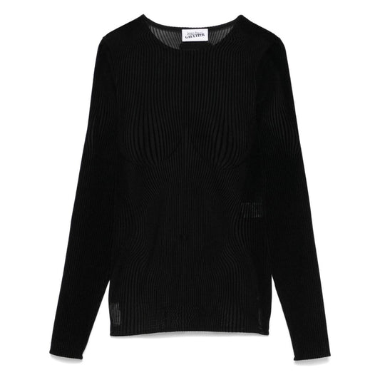 JEAN PAUL GAULTIER Top Black Topwear Jean Paul Gaultier