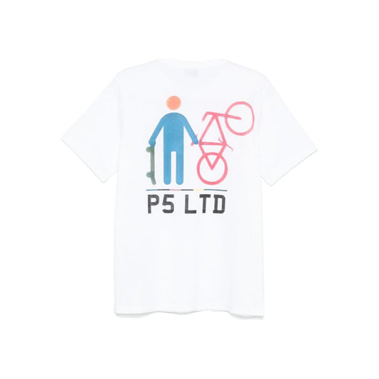 Paul Smith T-shirts and Polos White Topwear Paul Smith