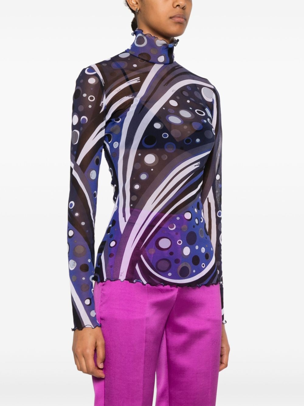 Pucci Sweaters Blue Topwear Pucci