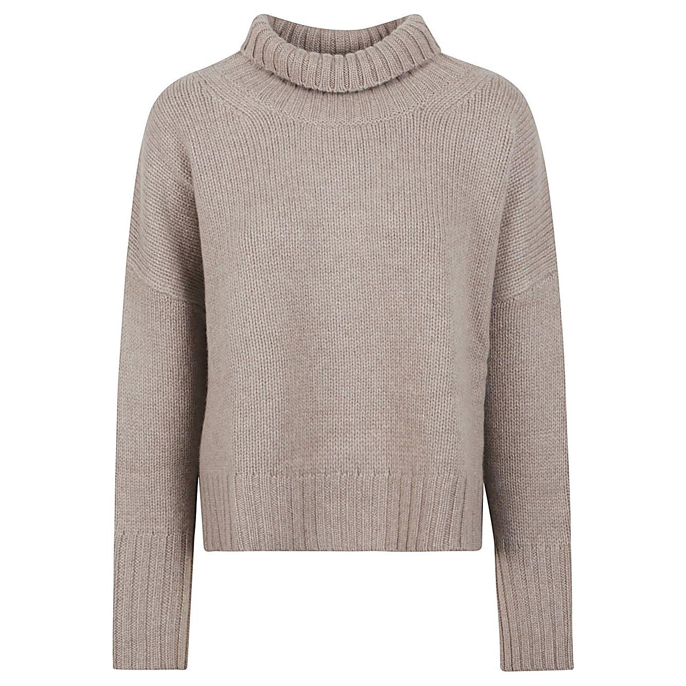 SOFT GOAT Sweaters Light Grey Topwear SOFT GOAT