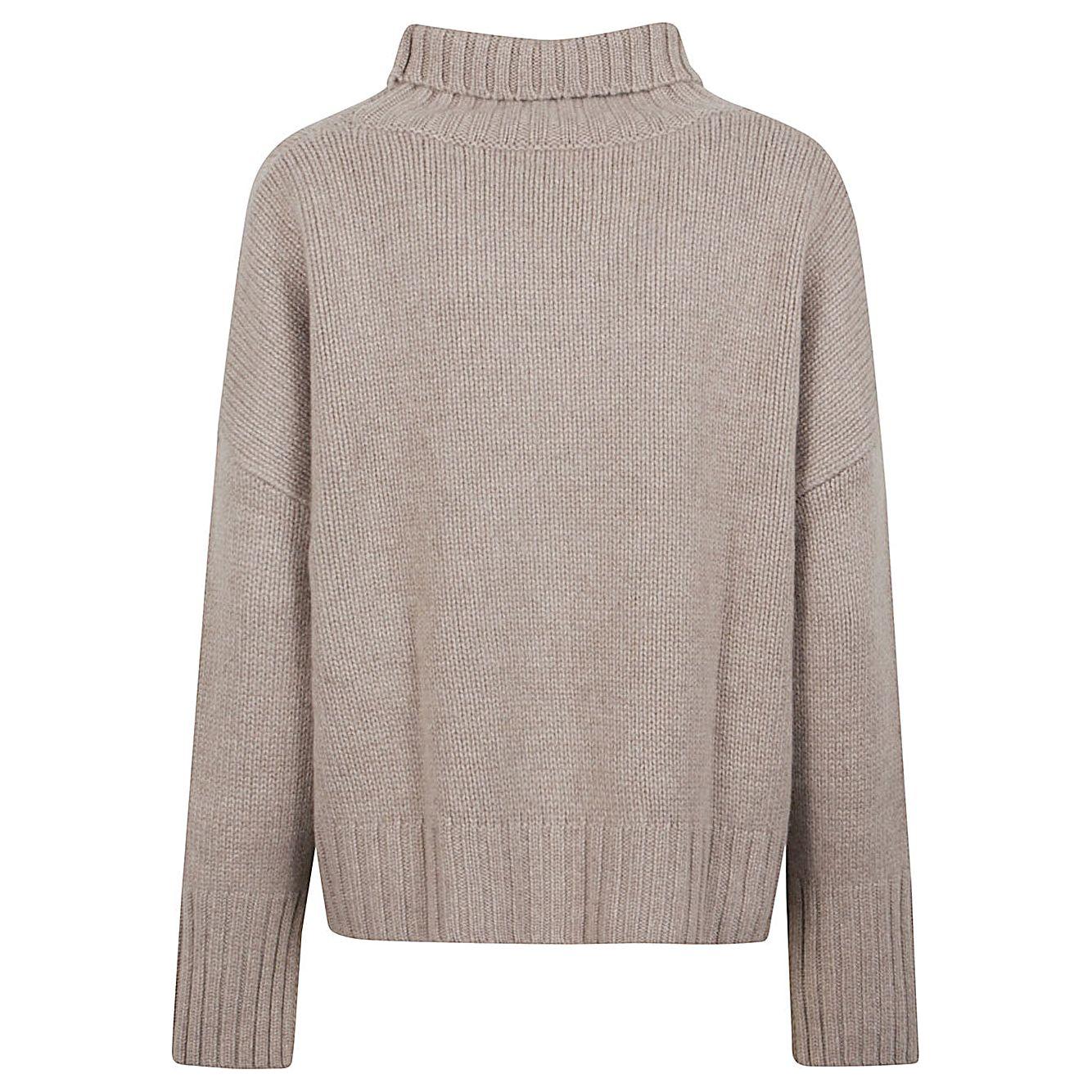 SOFT GOAT Sweaters Light Grey Topwear SOFT GOAT