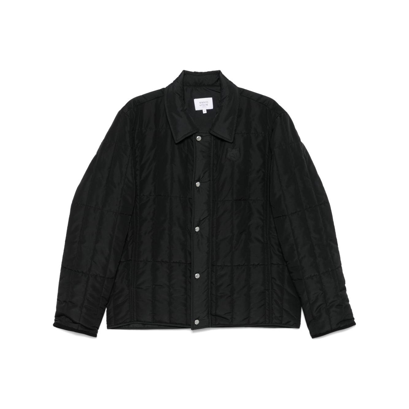 MAISON KITSUNE' Jackets Black Jackets Maison Kitsune'