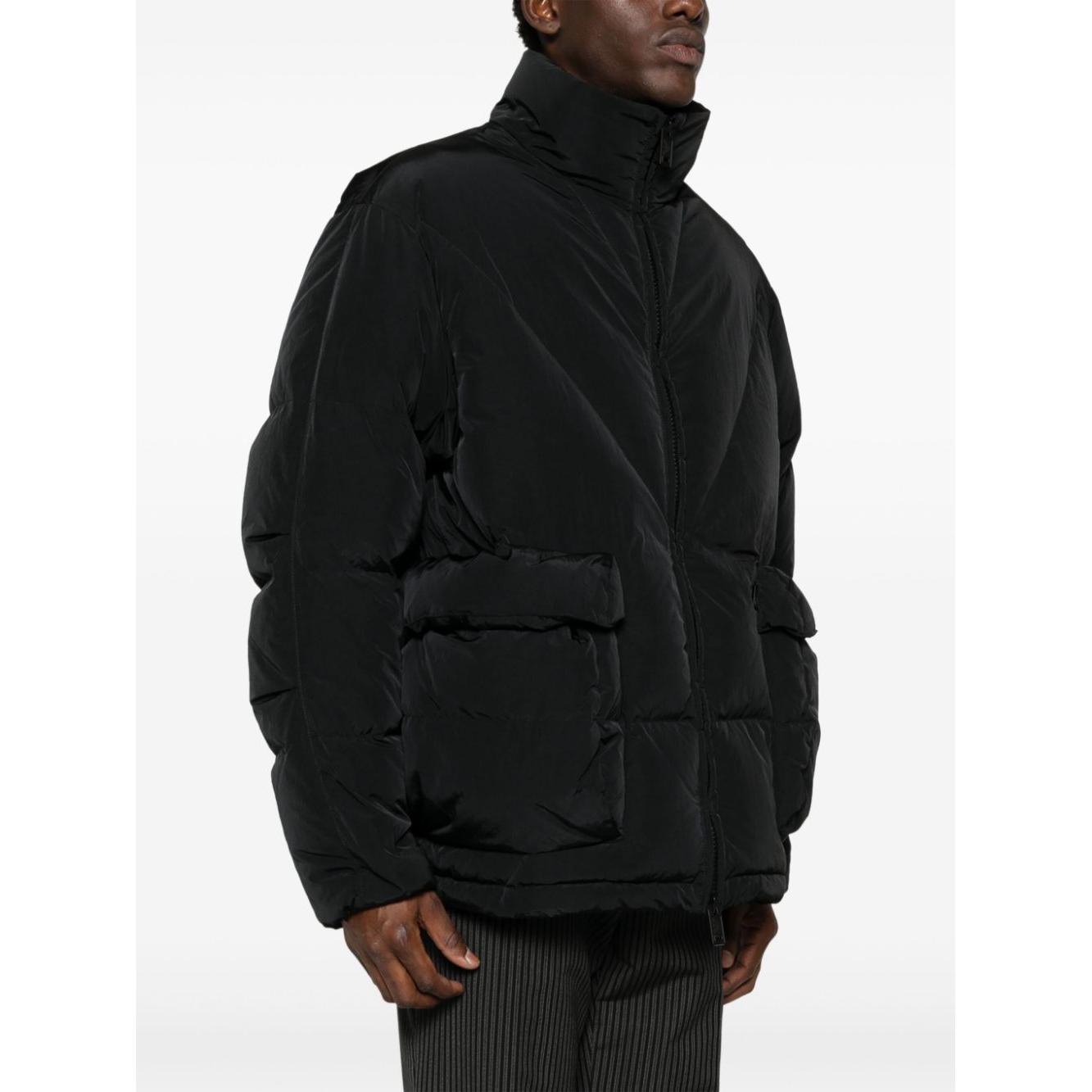 Emporio Armani Coats Black Jackets Emporio Armani