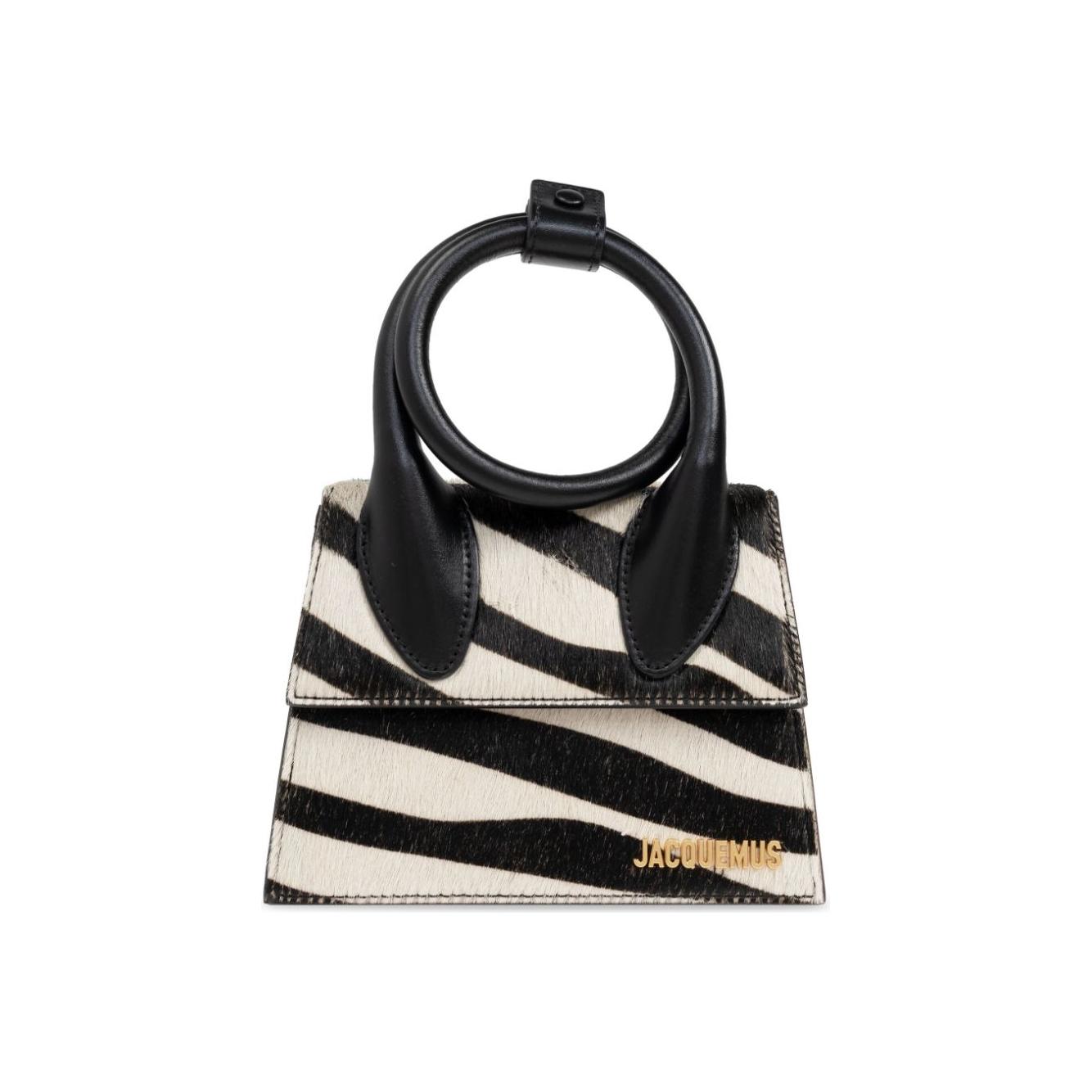 JACQUEMUS The Knot Chiquito Tote Bag Black Handbag JACQUEMUS