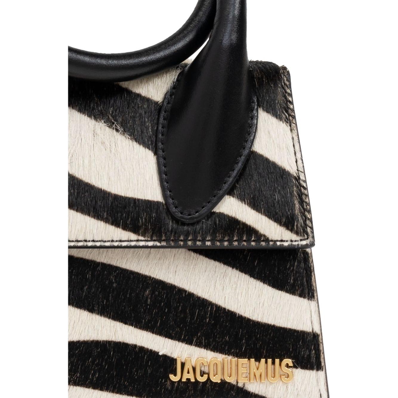 JACQUEMUS The Knot Chiquito Tote Bag Black Handbag JACQUEMUS