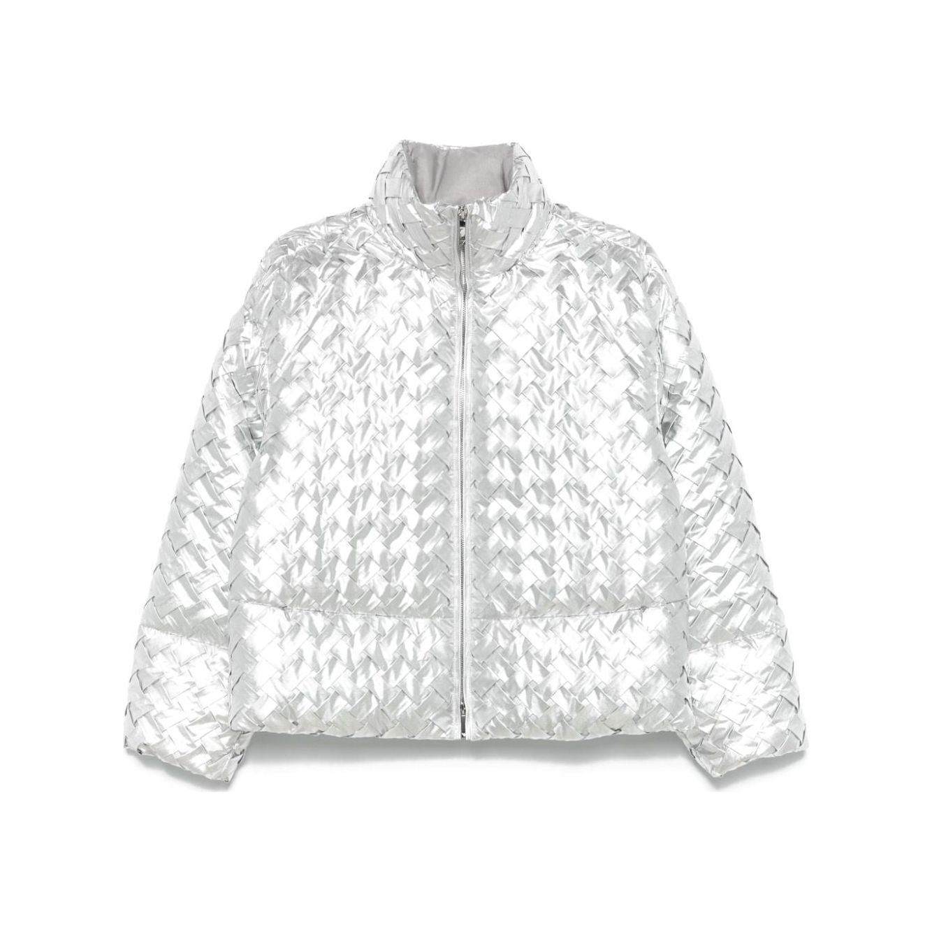 Emporio Armani Coats Silver Jackets Emporio Armani