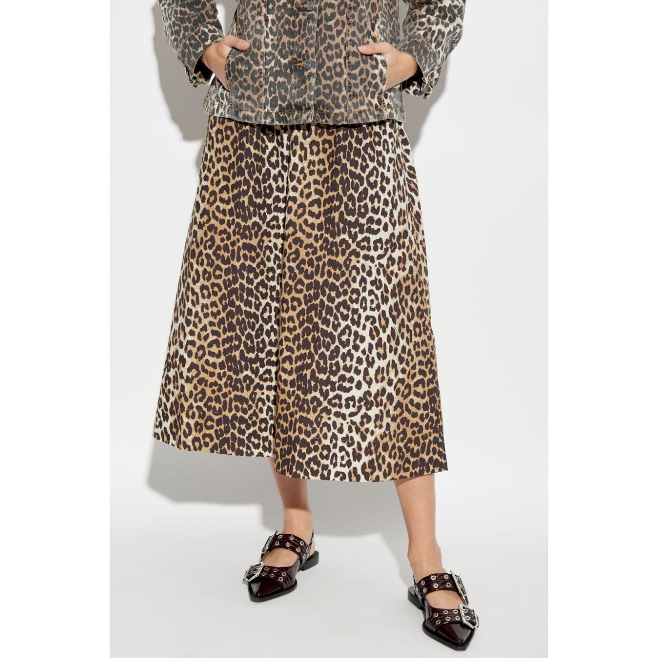 GANNI Skirts Brown Skirts Ganni Light Gray