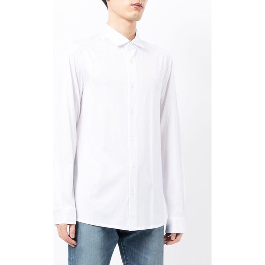 Emporio Armani jersey long-sleeve shirt Shirts Emporio Armani White Smoke