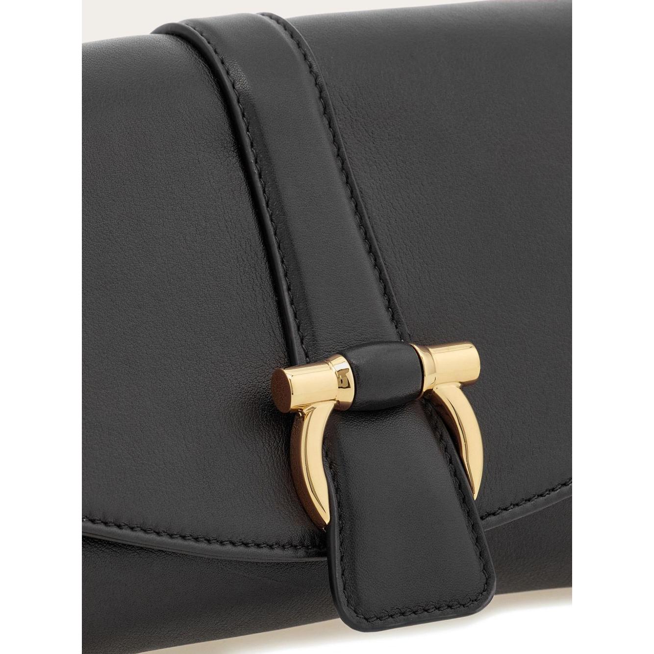 Ferragamo small front flap soulder bag