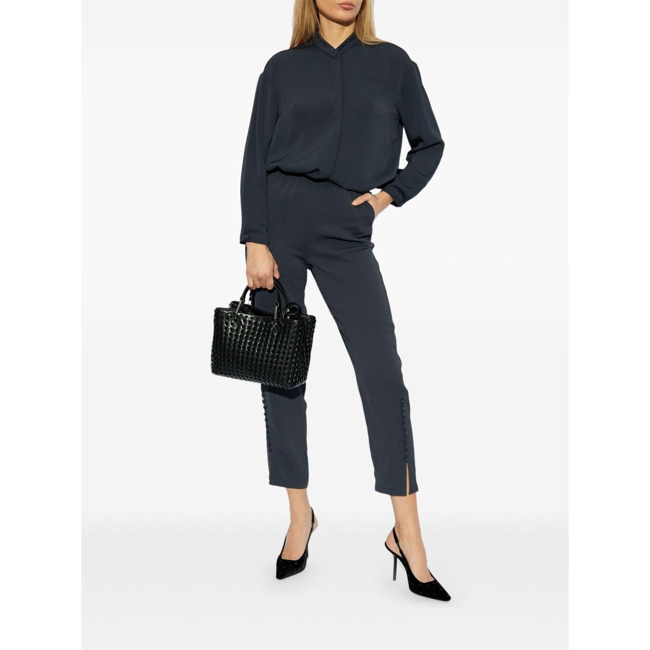 Emporio Armani relaxed fit trousers Trousers Emporio Armani Dark Slate Gray